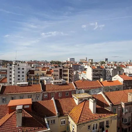 Апартаменты Guestready - Cosy 2-bed Flat In Arroios Лиссабон